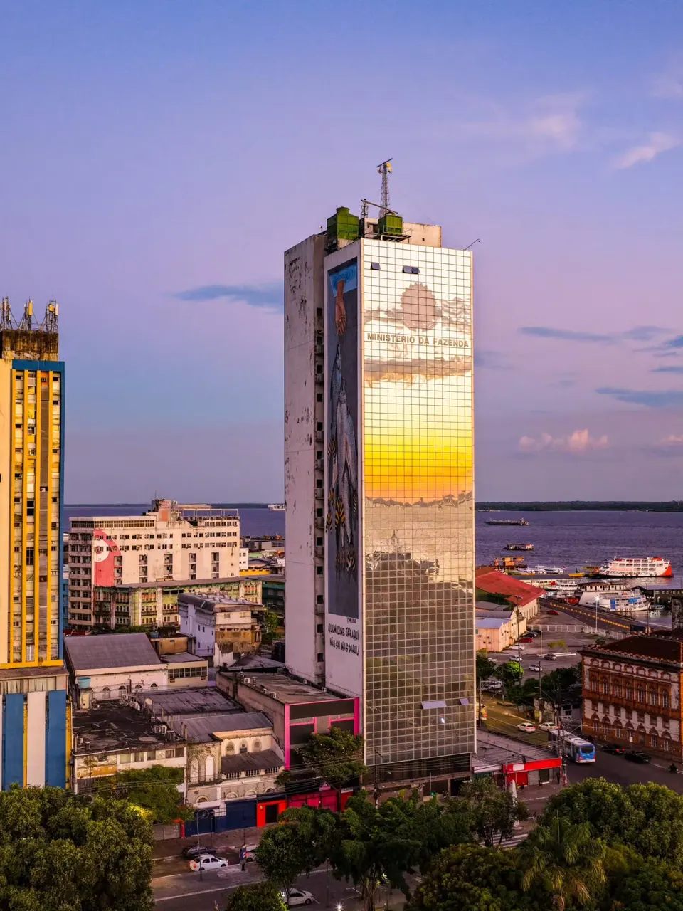 Manaus ao Entardecer, Manaus — fotografia de Péricles Dias